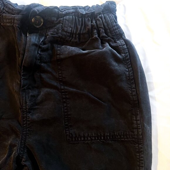 American Eagle Outfitters black high rise paper bag pant black small - Picture 4 of 10